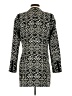 Dennis by Dennis Basso 100% Polyester Print Black Coat Size 2 - photo 2