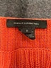 French Connection 100% Cotton Orange Pullover Sweater Size S - photo 4