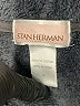 Stan Herman 100% Polyester Black Zip Up Hoodie Size S - photo 7