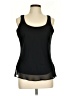 MSK 100% Polyester Black Sleeveless Blouse Size L - photo 1