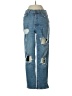Unbranded Hearts Blue Jeans Size 27 waist - photo 1