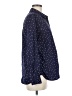 Garnet Hill Polka Dots Blue Long Sleeve Button-Down Shirt Size 8 - photo 4