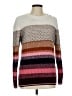 Talbots Color Block Ivory Pullover Sweater Size M - photo 1