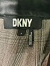 DKNY Plaid Gray Formal Skirt Size 4 - photo 4