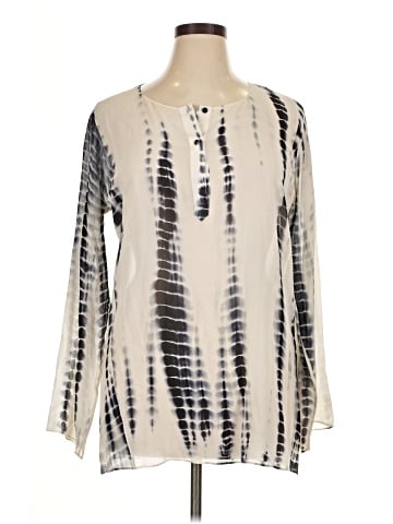 L'Agence 3/4 Sleeve Blouse (view 1)
