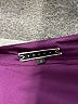 Tocca 100% Silk Solid Purple Jumpsuit Size 2 - photo 4