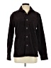Express 100% Cotton Black Long Sleeve Button-Down Shirt Size XS - photo 1