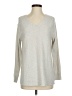 Ella Moss Silver Pullover Sweater Size S - photo 1