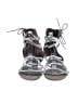 Free People Metallic Silver Gray Sandals Size EU 38 - photo 2
