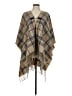 Walmart 100% Acrylic Tan Poncho One size - photo 1