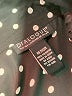 Dialogue 100% Polyester Polka Dots Black Long Sleeve Blouse Size M - photo 7
