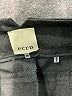 Ecru Solid Black Dress Pants Size 10 - photo 7