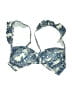 Unbranded Paisley Blue Swimsuit Top Size L - photo 1