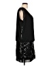 I.N. Studio 100% Polyester Black Cocktail Dress Size 12 - photo 4