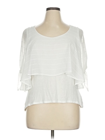 A. Byer 3/4 Sleeve Top (view 1)