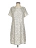 MSK Metallic Silver Cocktail Dress Size S - photo 1