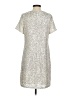 MSK Metallic Silver Cocktail Dress Size S - photo 2
