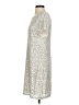 MSK Metallic Silver Cocktail Dress Size S - photo 5
