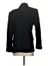Fashion 100% Polyester Black Blue Blazer Size S - photo 2