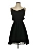 The Hanger 100% Polyester Solid Black Casual Dress Size S - photo 1