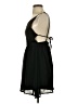 The Hanger 100% Polyester Solid Black Casual Dress Size S - photo 5