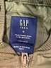 Gap Kids 100% Polyester Solid Green Jacket Size 10 - photo 3