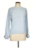 Ann Taylor LOFT Blue Sweatshirt Size L - photo 1
