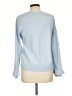Ann Taylor LOFT Blue Sweatshirt Size L - photo 2