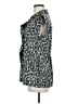 Simply Vera Vera Wang 100% Polyester Gray Sleeveless Blouse Size M - photo 5