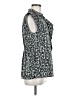 Simply Vera Vera Wang 100% Polyester Gray Sleeveless Blouse Size M - photo 4