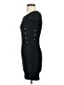 Topshop Solid Black Cocktail Dress Size 4 - photo 5