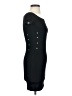 Topshop Solid Black Cocktail Dress Size 4 - photo 4