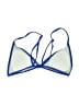 Assorted Brands Solid Blue Swimsuit Top Size XS (estimated) - photo 2