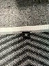 Unbranded Chevron-herringbone Black Gray Pullover Sweater Size M - photo 7