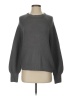 C&C California Solid Gray Pullover Sweater Size S - photo 1