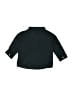 H&M 100% Cotton Black Long Sleeve Button-Down Shirt 6-9 MO / 9 MO - photo 2
