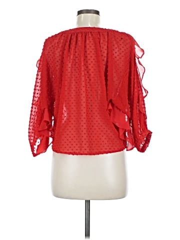 Flying Tomato 3/4 Sleeve Blouse (view 2)