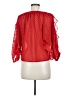 Flying Tomato 100% Polyester Red 3/4 Sleeve Blouse Size M - photo 2