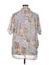 Assorted Brands Tropical Blue Short Sleeve Blouse Size XXL (estimated) - photo 2