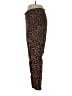 Terra & Sky Animal Print Brown Casual Pants Size 0X - photo 5