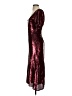 Keepsake 100% Polyester Burgundy Cocktail Dress Size 4 - photo 5