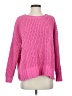 American Eagle Outfitters 100% Polyester Solid Pink Pullover Sweater Size XS - photo 1