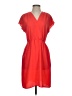 Halogen 100% Polyester Solid Red Orange Casual Dress Size XS - photo 1