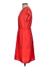 Halogen 100% Polyester Solid Red Orange Casual Dress Size XS - photo 5