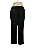 Peter Nygard Solid Black Casual Pants Size 16 - photo 2