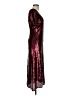 Keepsake Burgundy Cocktail Dress Size 4 - photo 4