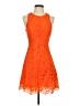 Sandro 100% Polyester Orange Cocktail Dress Size S - photo 1