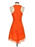 Sandro 100% Polyester Orange Cocktail Dress Size S - photo 2