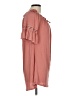 iris Pink Short Sleeve Blouse Size L - photo 4