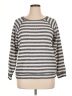 Company Ellen Tracy Stripes Gray Pullover Sweater Size XL - photo 1